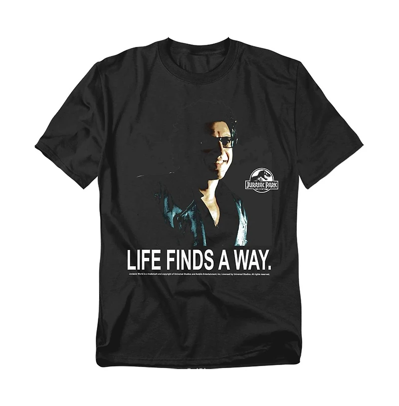 Jurassic Park Men's Life Finds A Way T Shirt