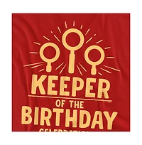 Harry Potter Men's Keeper Birthday Celebrations T Shirt