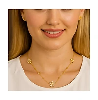 Hollywood Sensation Marisol Crystal Blossom Necklace & Earring Set