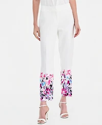 Kasper Women's Ava Straight Ankle Pants