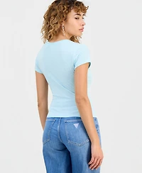 Guess Women's Crystal Graphic T-Shirt
