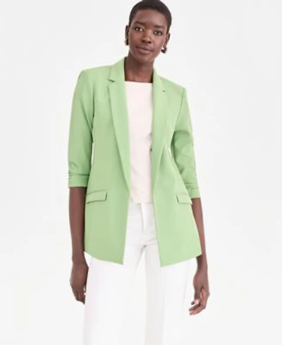 I.N.C. International Concepts Womens Menswear Blazer P Xs 4x Created For Macys