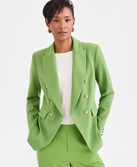 I.n.c. International Concepts Women's Double-Breasted Blazer, Exclusively at Macy's