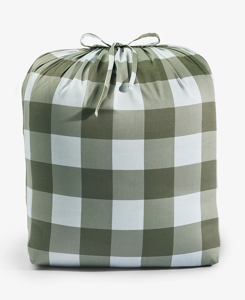 Arch Studios Gingham 3-Pc. Comforter Set, Full/Queen, Macy's Exclusive