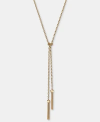 I.n.c. International Concepts Chain Tassel Lariat Necklace, 28" + 3" extender, Macy's Exclusive