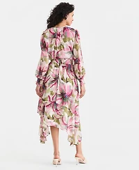 I.n.c. International Concepts Women's Floral Midi Dress