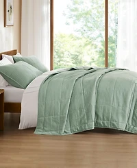 510 Design Mina Waffle Weave Textured 3-Pc. Quilt Set