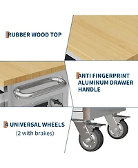 gaomon 72" Tool Chest Storage Cabinet