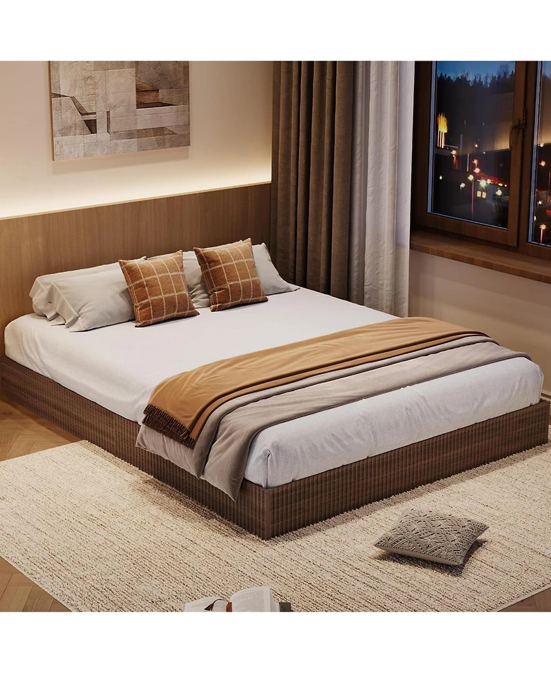 gaomon Wood Bed Frame