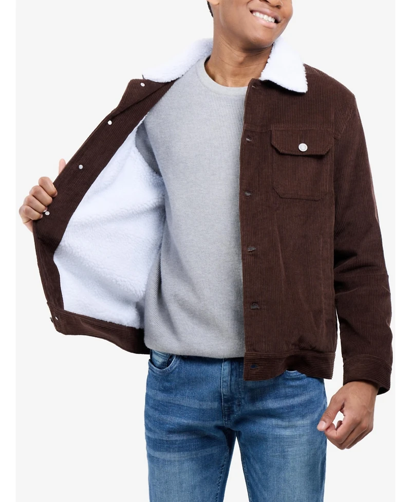 Xray Men's Corduroy Trucker Jacket