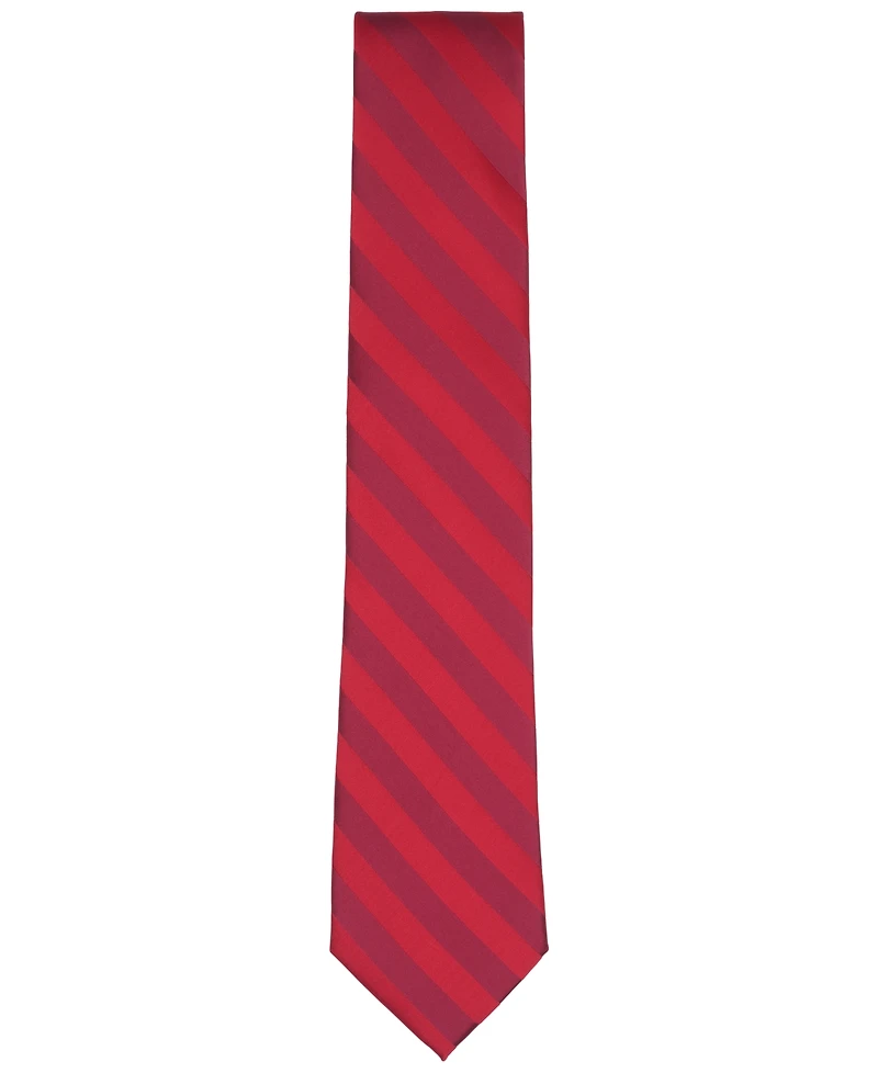 Perry Ellis Men's Satin Stripe Solid Tie