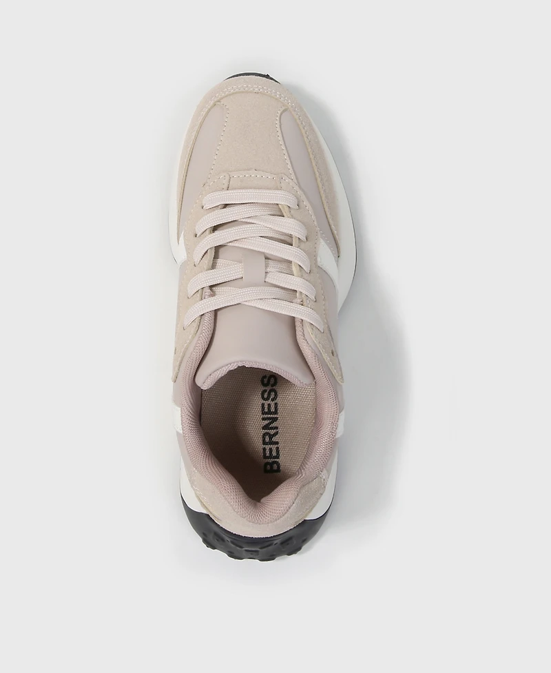 Berness Women's Beyonce Retro Lace-Up Sneakers