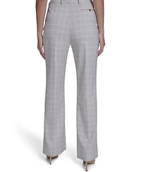 Calvin Klein Women's Windowpane Modern Fit Pants