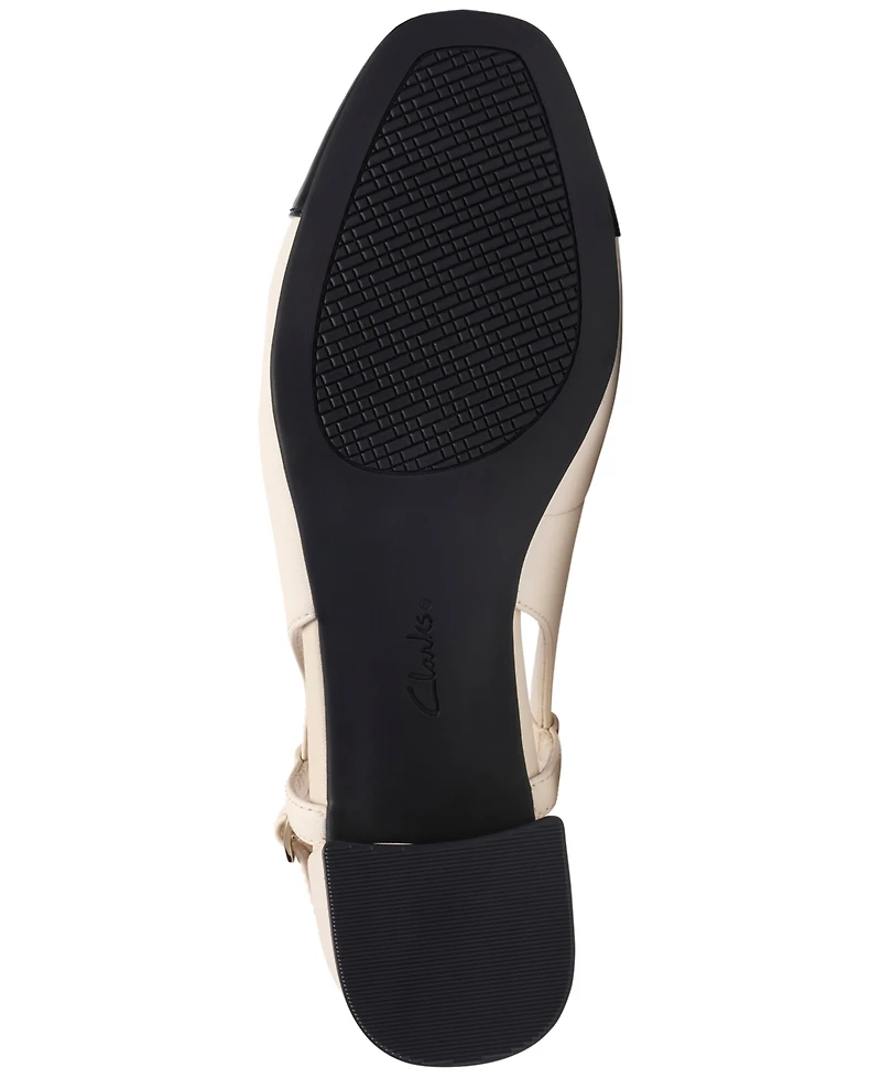Clarks Women's Iridessa Sling Block Heel Dress Pumps
