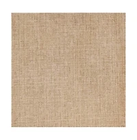 Rlf Home Essential Solid Color Fabric Printed R-Crosby Regal Window Treatment Valance 3" Rod Pocket 50" x 17" Wheat