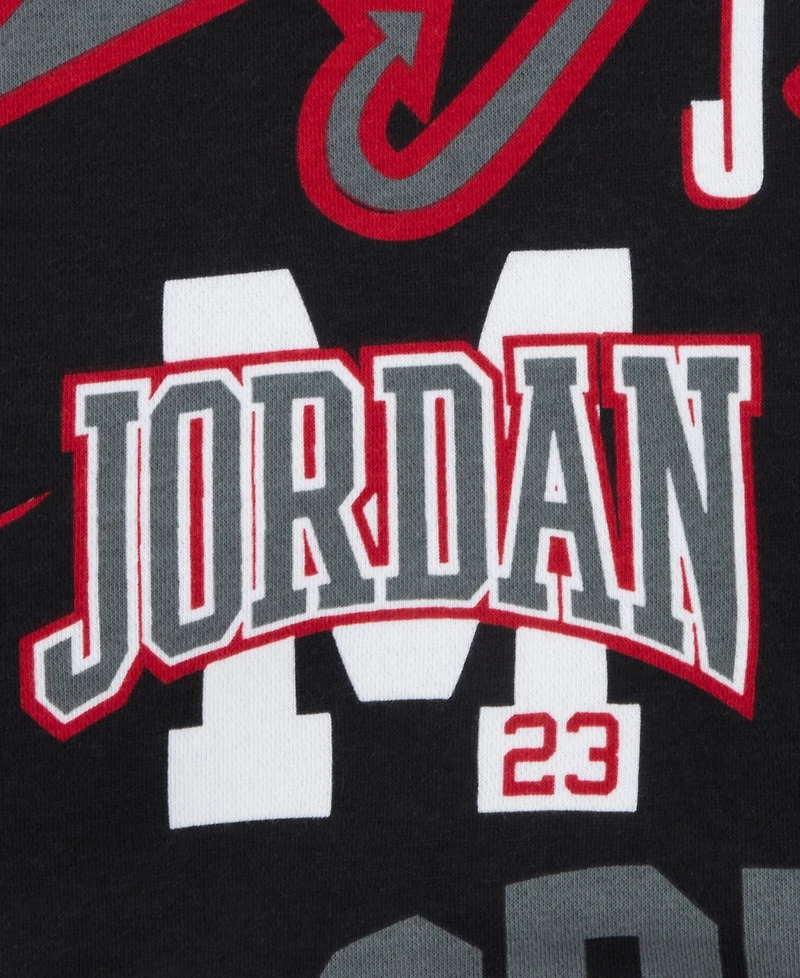 Jordan Boys' 8-20 Dynasty Printed Long-Sleeve Hoodie