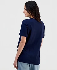 Self Esteem Juniors' Charleston Varsity Shell Graphic T-Shirt