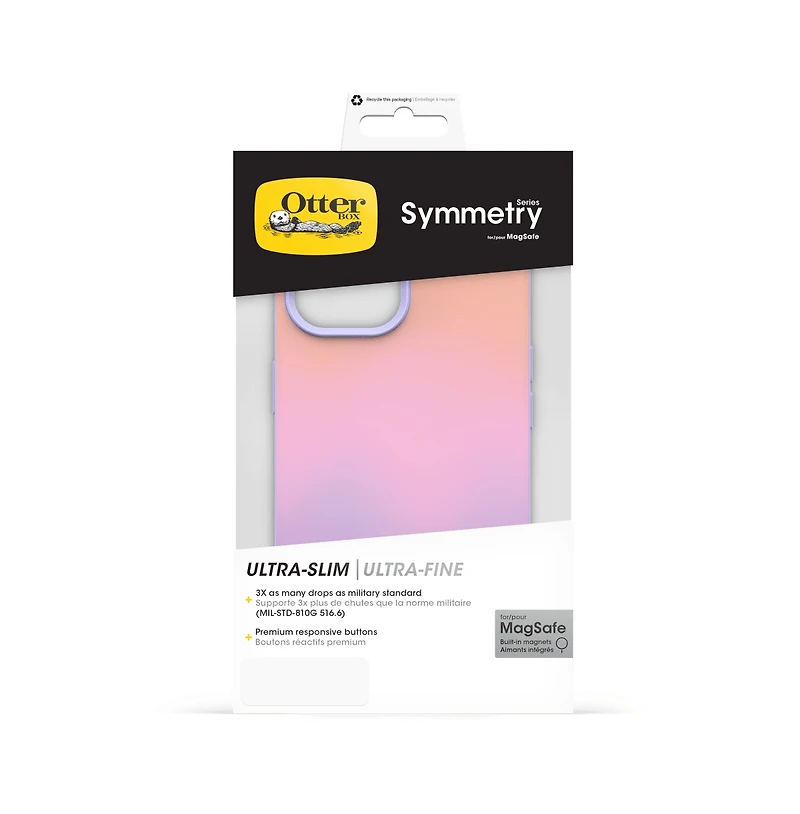 OtterBox Symmetry Graphics MagSafe Case for Apple iPhone 15 / iPhone 14 / iPhone 13 / iPhone 16e