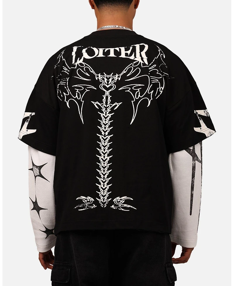 Loiter Big & Tall Seek N Destroy Long Sleeve T-Shirt