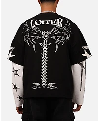 Loiter Big & Tall Seek N Destroy Long Sleeve T-Shirt