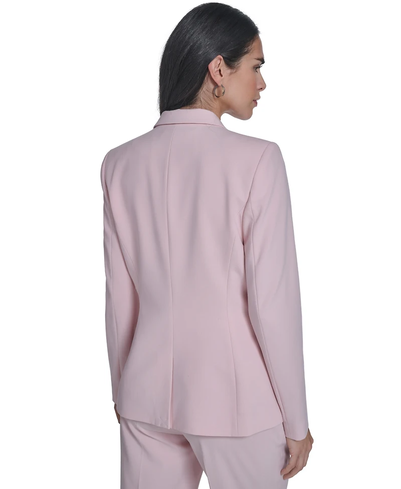 Calvin Klein Petite One-Button Blazer