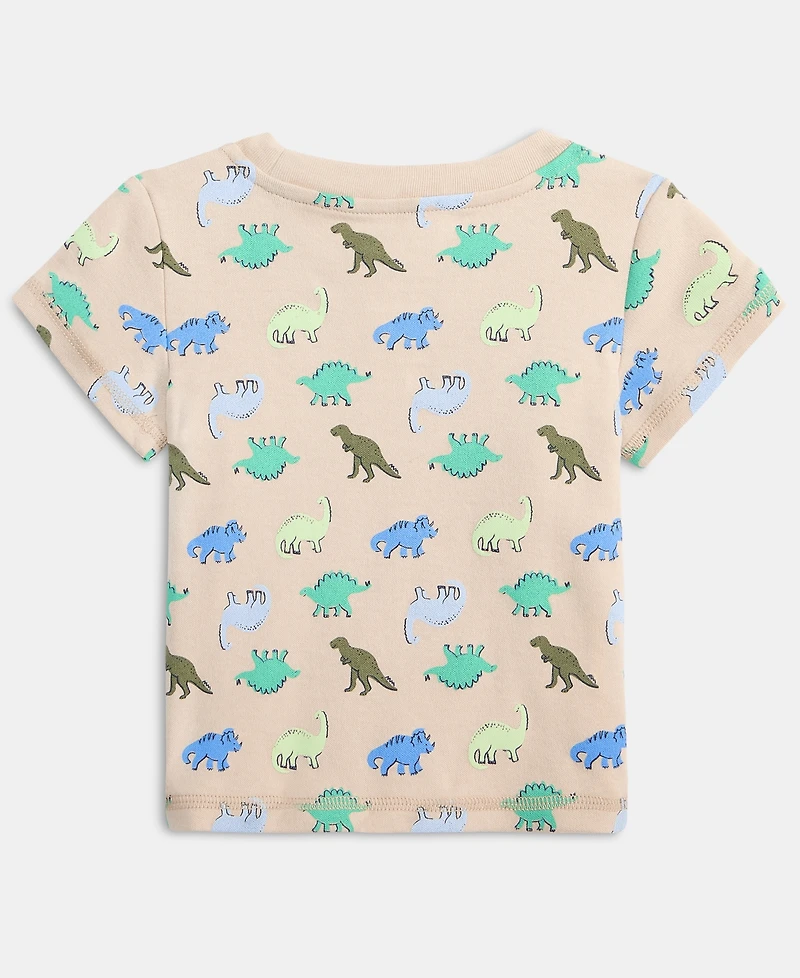 First Impressions Toddler Boys' 2T-4T Mix and Match Dino Family Printed T-Shirt, Macy's Exclusive