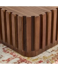 Streamdale Furniture Modern Handcraft Drum Coffee Table