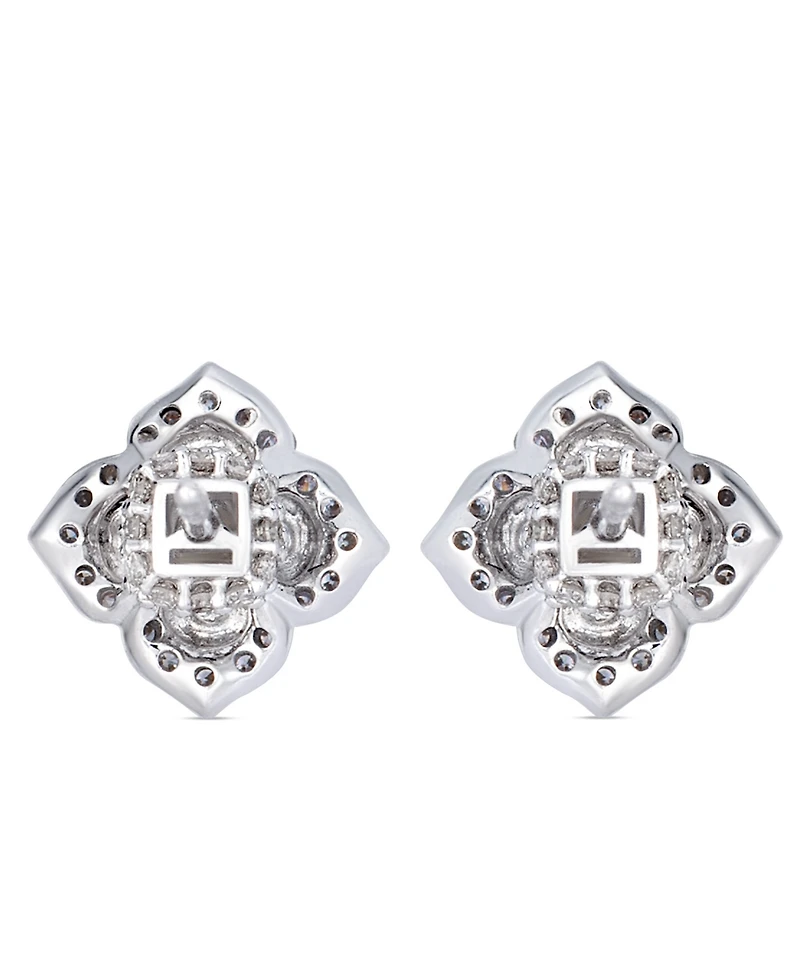 Le Vian Chocolate Diamond (1/4 ct. t.w.) & Nude Diamond (1/4 ct. t.w.) Earrings in 14k Vanilla Gold