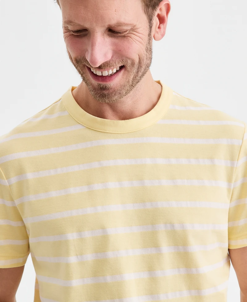 Club Room Men's Sail Stripe T-Shirt, Macy's Exclusive