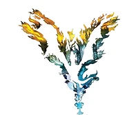 Harry Potter Men's Goblet of Fire Dragon Flames Graphic T-Shirt