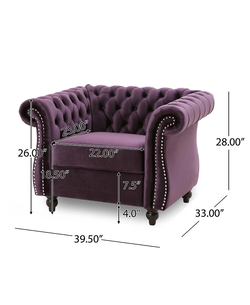 Streamdale Furniture Chesterfield Club Chair