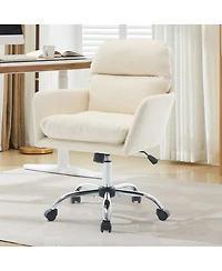 Streamdale Furniture High-Strength Metal Pu Leather Ergonomic Office Chair
