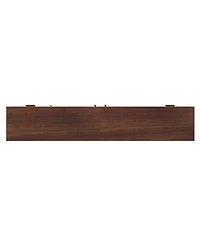 Streamdale Furniture 86" Tv Stand for TVs up to 90", Entertainment Center with Led Lights & Storage