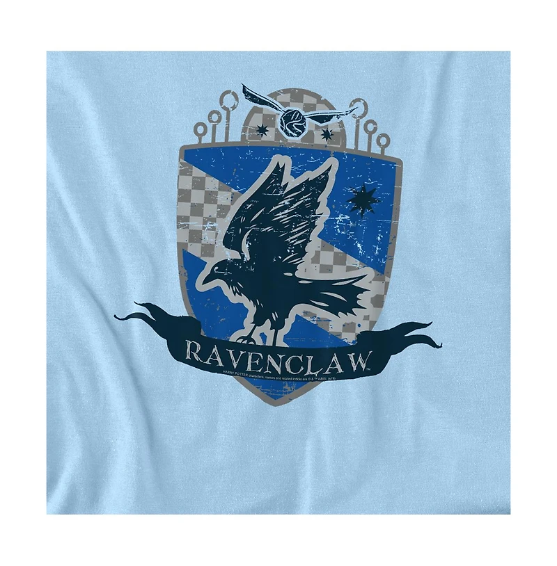Harry Potter Men's Ravenclaw Quidditch Crest T Shirt