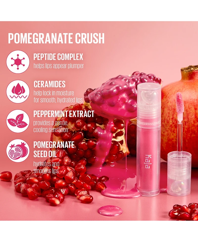 Kaja Juicy Glass Instant Hydrating and Plumping Lip Gloss, 0.13 oz.