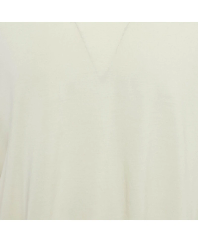 Pre-Owned Dolce & Gabbana Men's Cream Jersey Crewneck T-Shirt