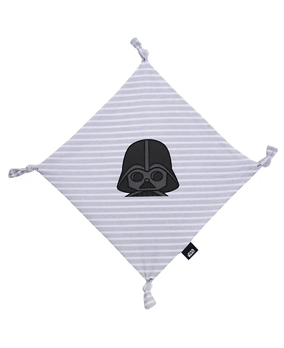 Lambs & Ivy Star Wars Darth Vader Gray Cotton Jersey Security Blanket/Lovey