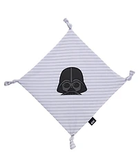 Lambs & Ivy Star Wars Darth Vader Gray Cotton Jersey Security Blanket/Lovey