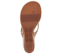 Jeffrey Campbell Women's Gigabyte Jelly Thong Wedge Sandals