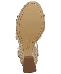 Circus Ny by Sam Edelman Women's Trina Woven Platform Wedge Sandals