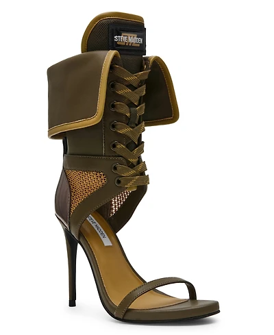 Steve Madden Women's Casella Lace-Up Stiletto Sandals