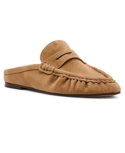 Steve Madden Women's Rafe Tailored Slip-On Loafer Mules