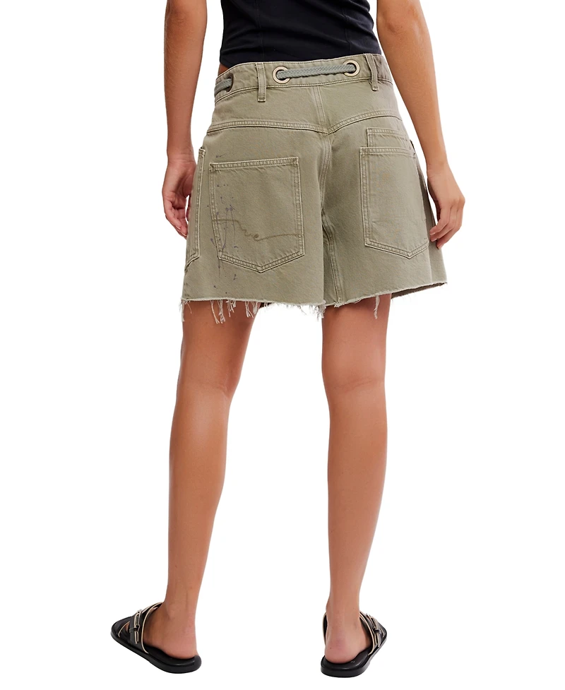 Free People Women's Moxie Wide Fit Shorts