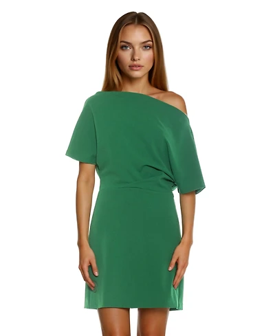 Alexia Admor Women's Suri Draped One Shoulder Mini Dress