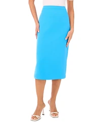 CeCe Women's Slim Pencil Midi Skirt