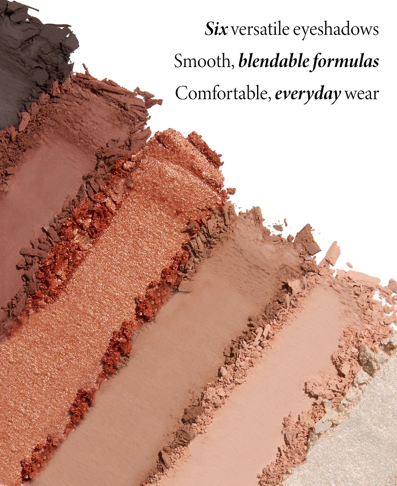 Laura Geller Beauty Dream Team 6 Multi-Finish Eyeshadows Naked Ambition, 0.45 oz.