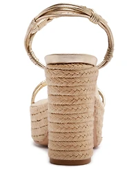 Schutz Women's Nara Round Toe Platform Sandals