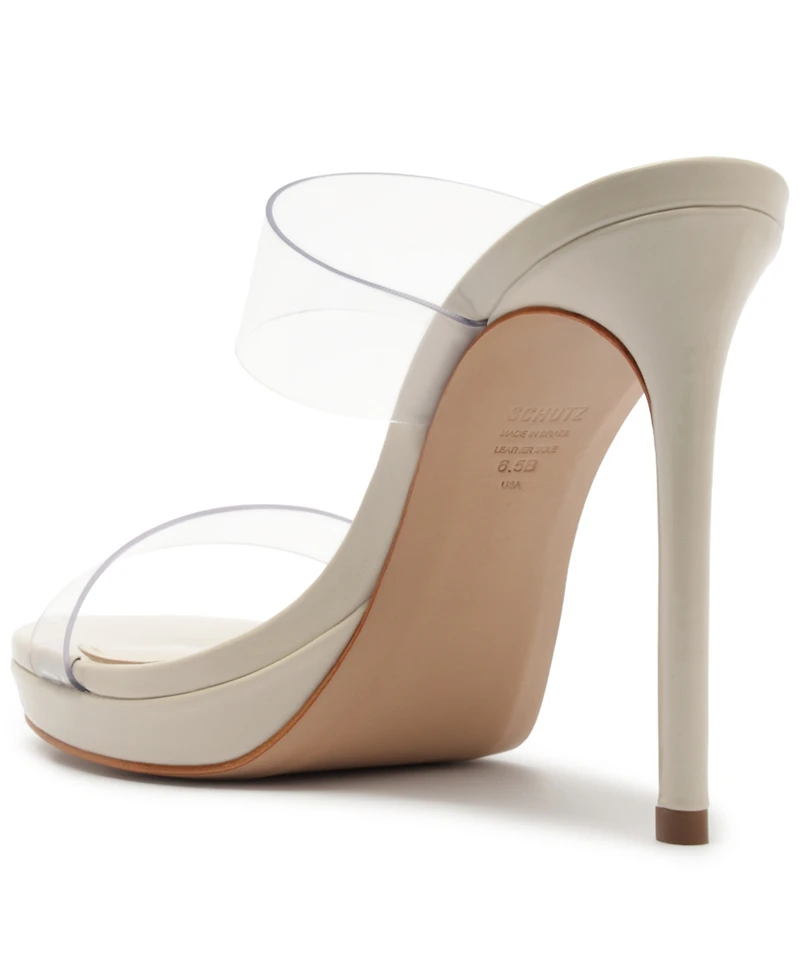 Schutz Women's Ariella Slip-On Platform Dress Sandals