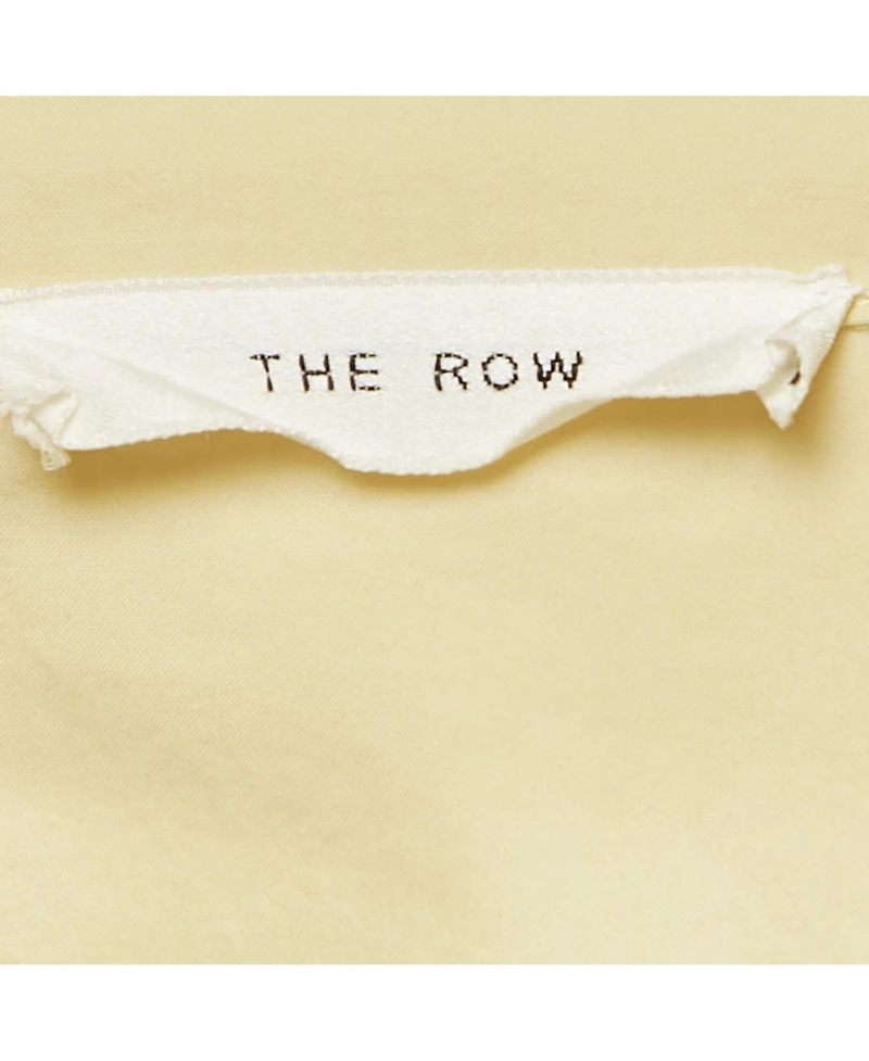 Pre-Owned The Row Men's Yellow Cotton Elijas Camp Collar Shirt