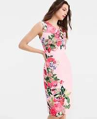 Eliza J Women's Twisted-Detail Sheath Dress